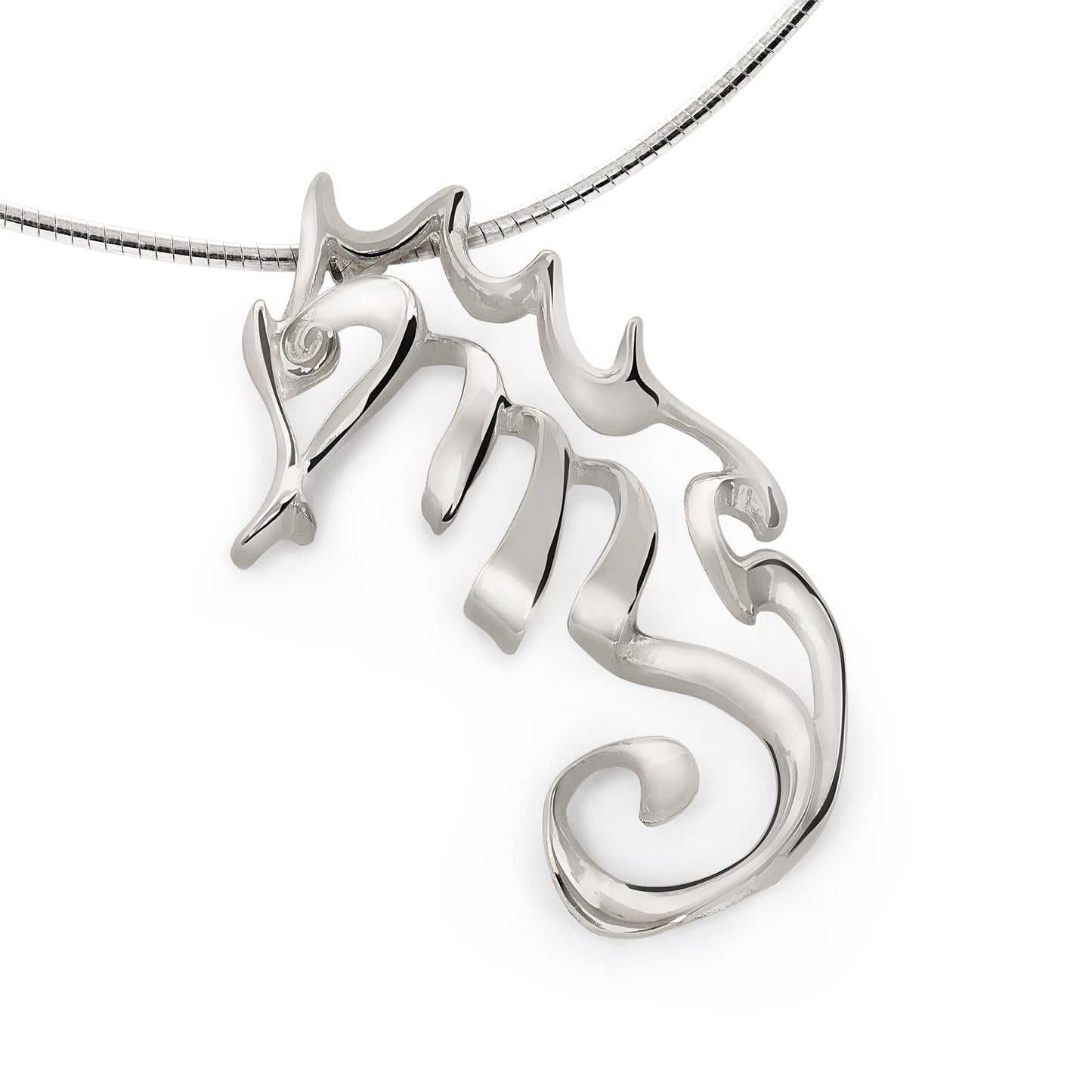 Seahorse Necklaces for Women Sterling Silver- Seahorse Jewelry for Women, Seahorse Gifts, Seahorse Charm, Seahorse Pendant - The Tool Store