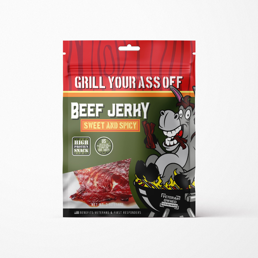 Sweet & Spicy Beef Jerky - The Tool Store