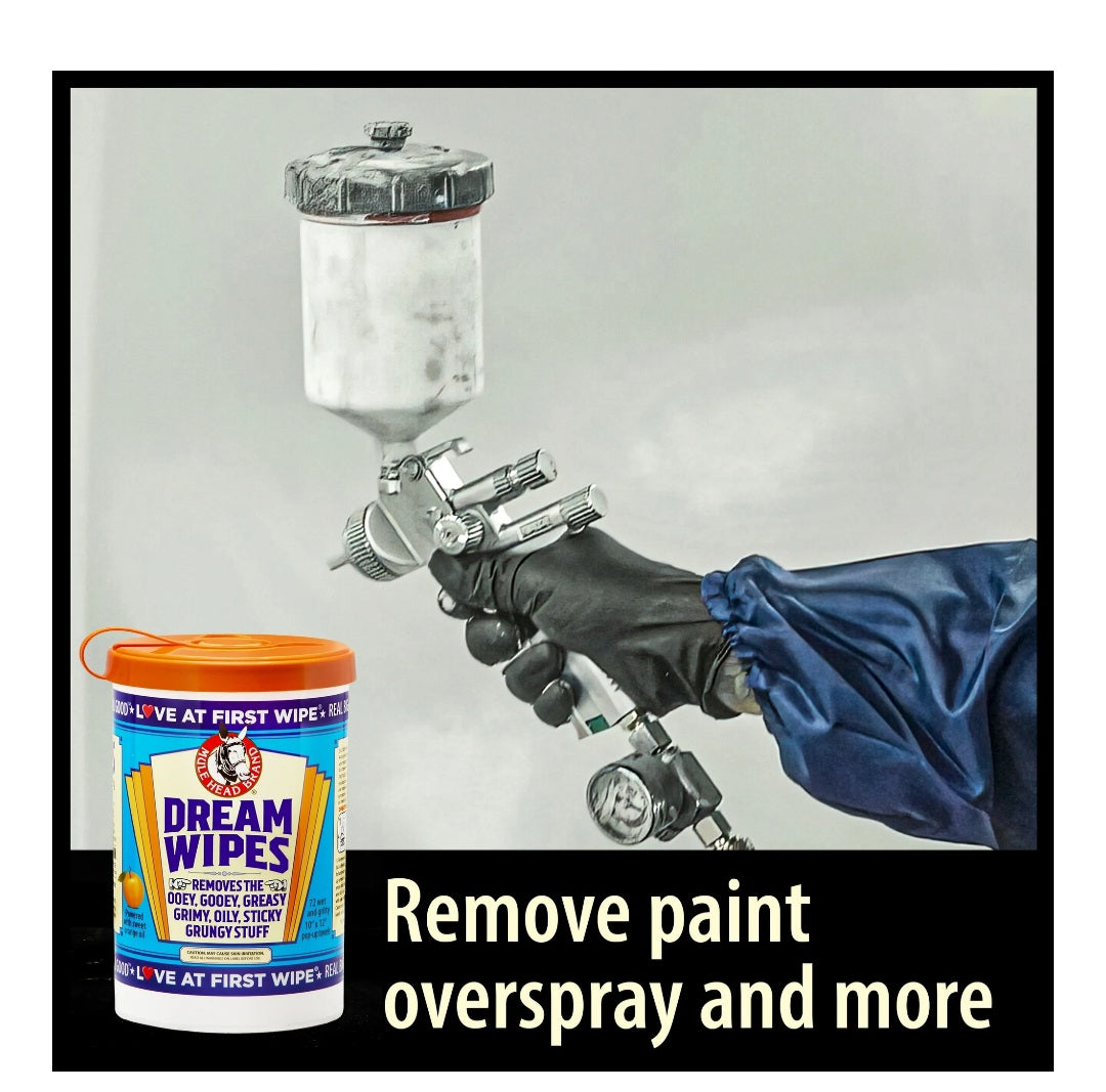 Mule Head Brand Dream Wipes Heavy Duty Citrus Based Cleaning Wipe, 72 Count - The Tool Store