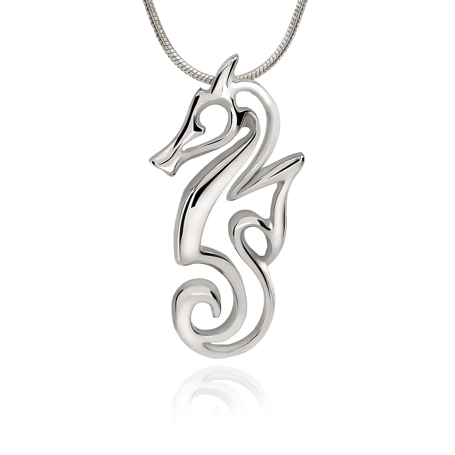 Seahorse Necklaces for Women Sterling Silver- Sea Horse Jewelry, Gifts for Seahorse Lovers - The Tool Store