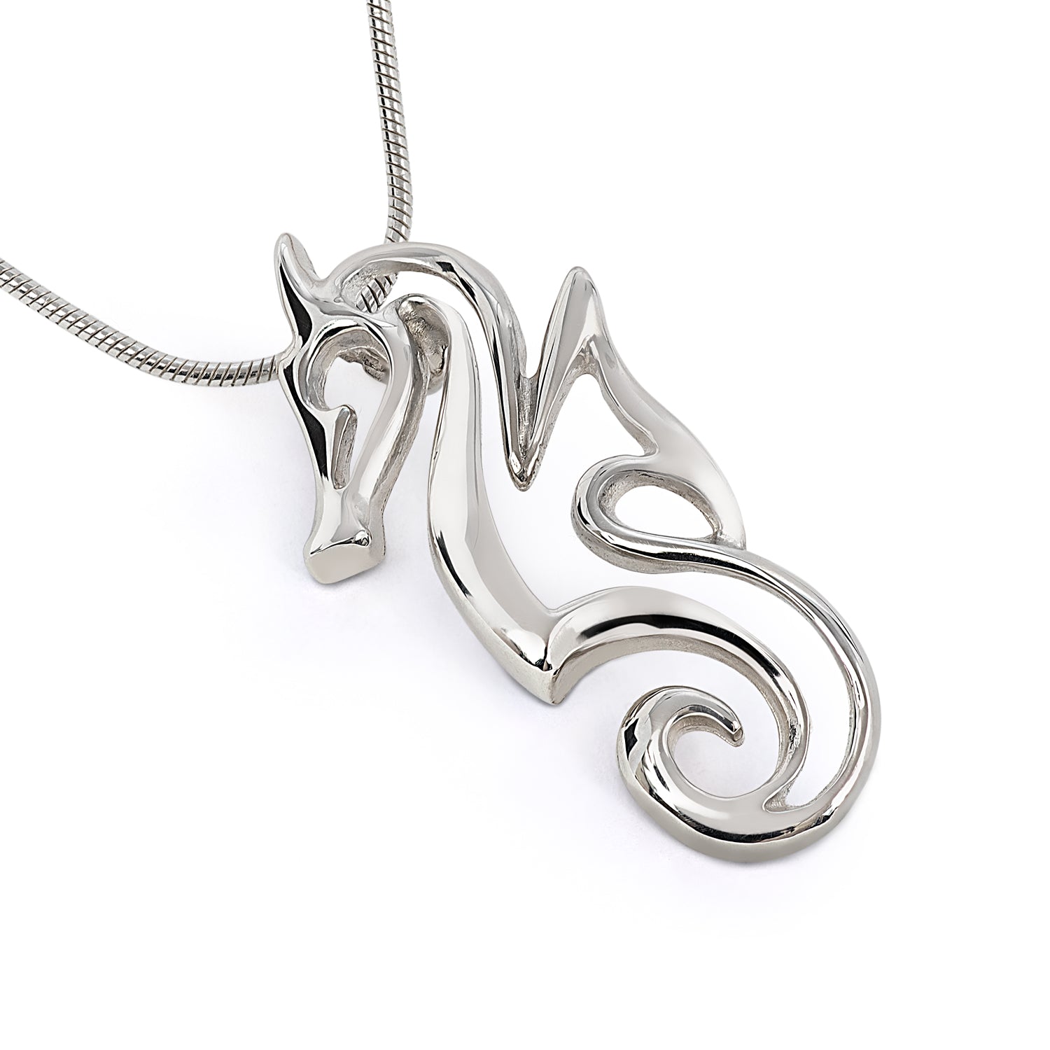 Seahorse Necklaces for Women Sterling Silver- Sea Horse Jewelry, Gifts for Seahorse Lovers - The Tool Store