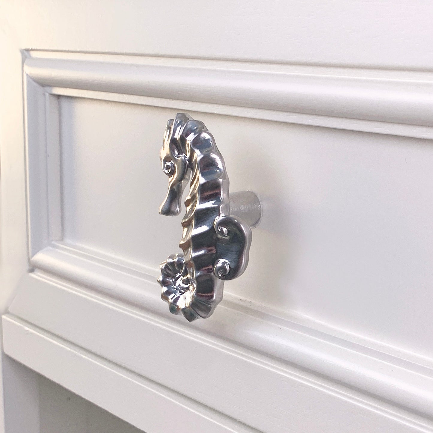 Seahorse Drawer Pulls and Knobs- Seahorse Handles, Nautical Drawer Pulls , Coastal Drawer Pulls, Sea Life Cabinet Knobs, Ocean Themed Draw Pulls - The Tool Store