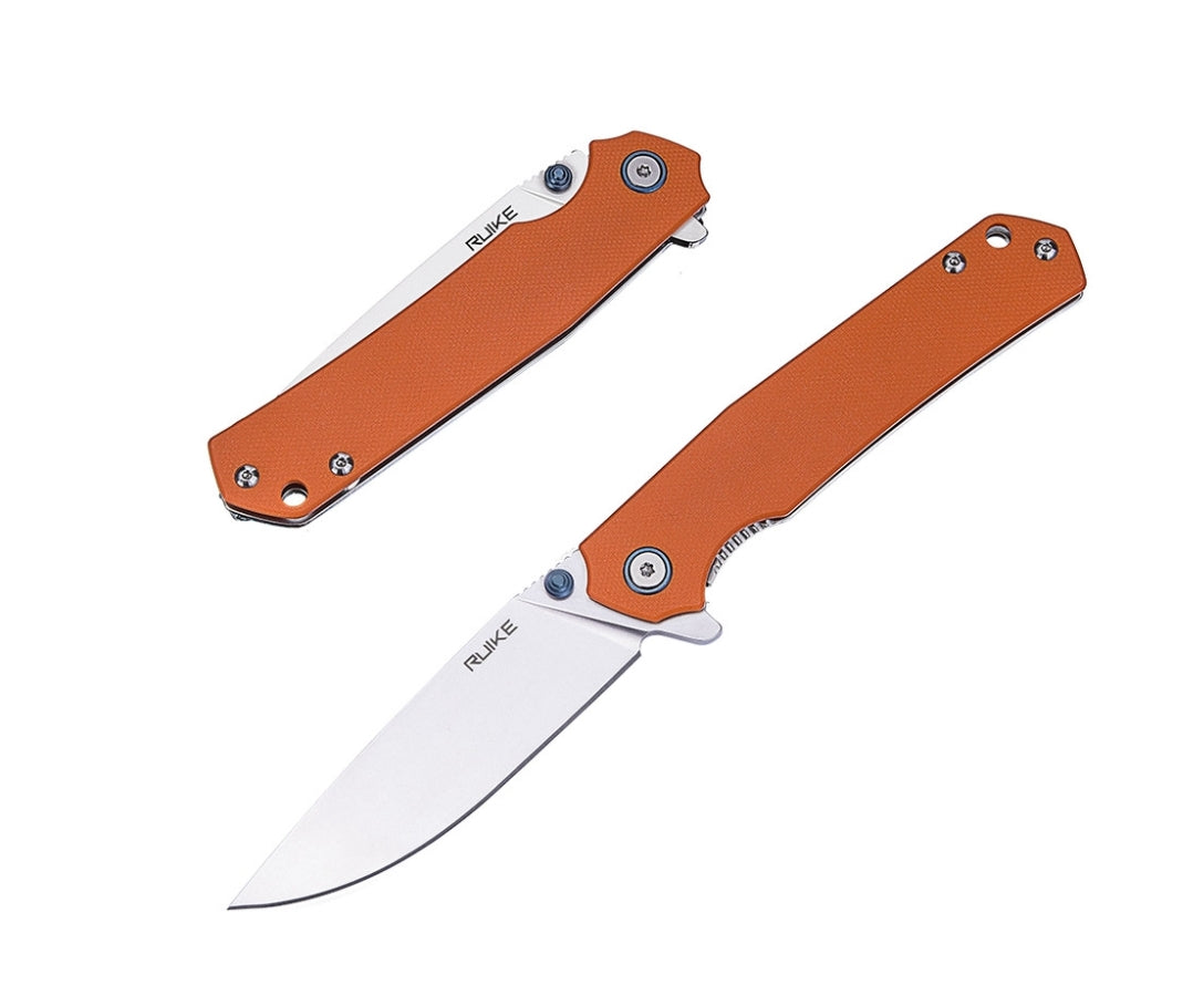 Ruike P801-J Orange Folding Knife - The Tool Store