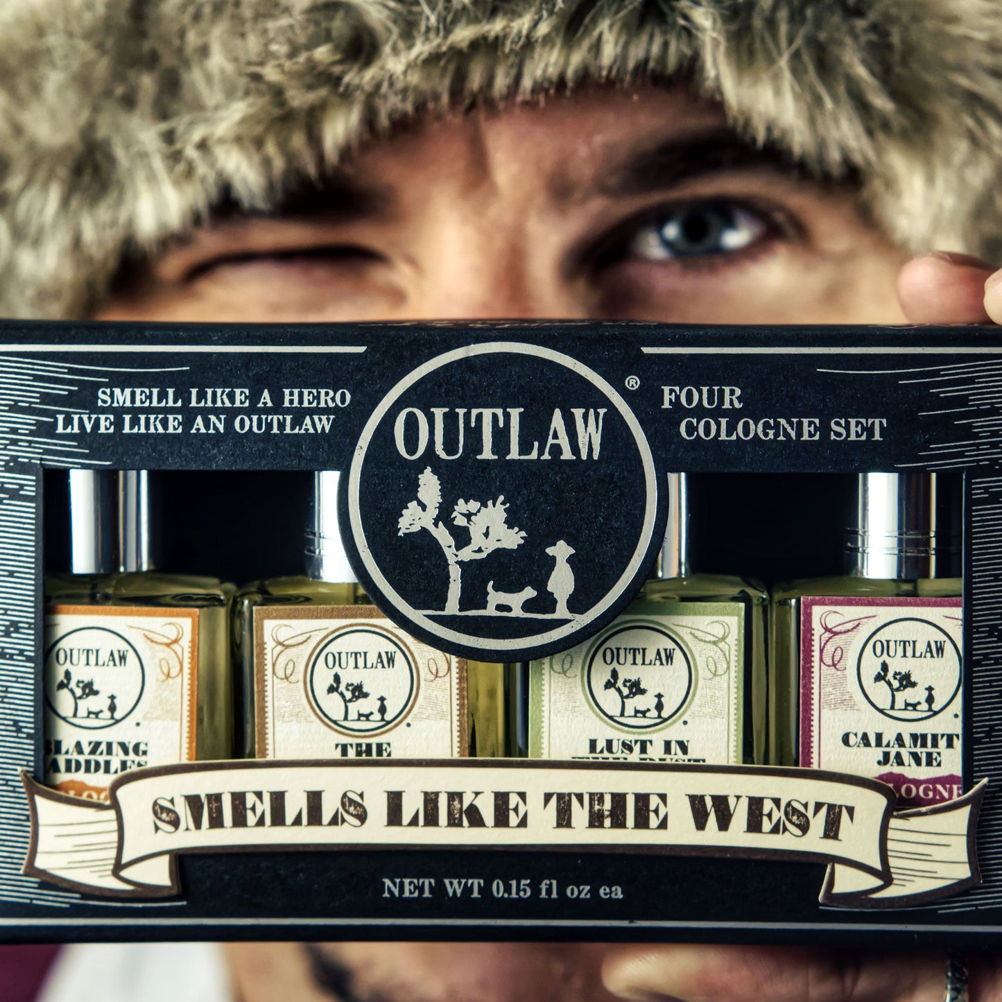 Outlaw Sample Cologne Set - A boxed set of 4 colognes to try - The Tool Store