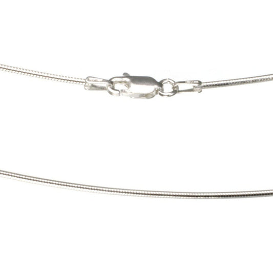 Sterling Silver Snake Chain .925, Magic Snake Chain Sterling Silver 1.2mm - The Tool Store