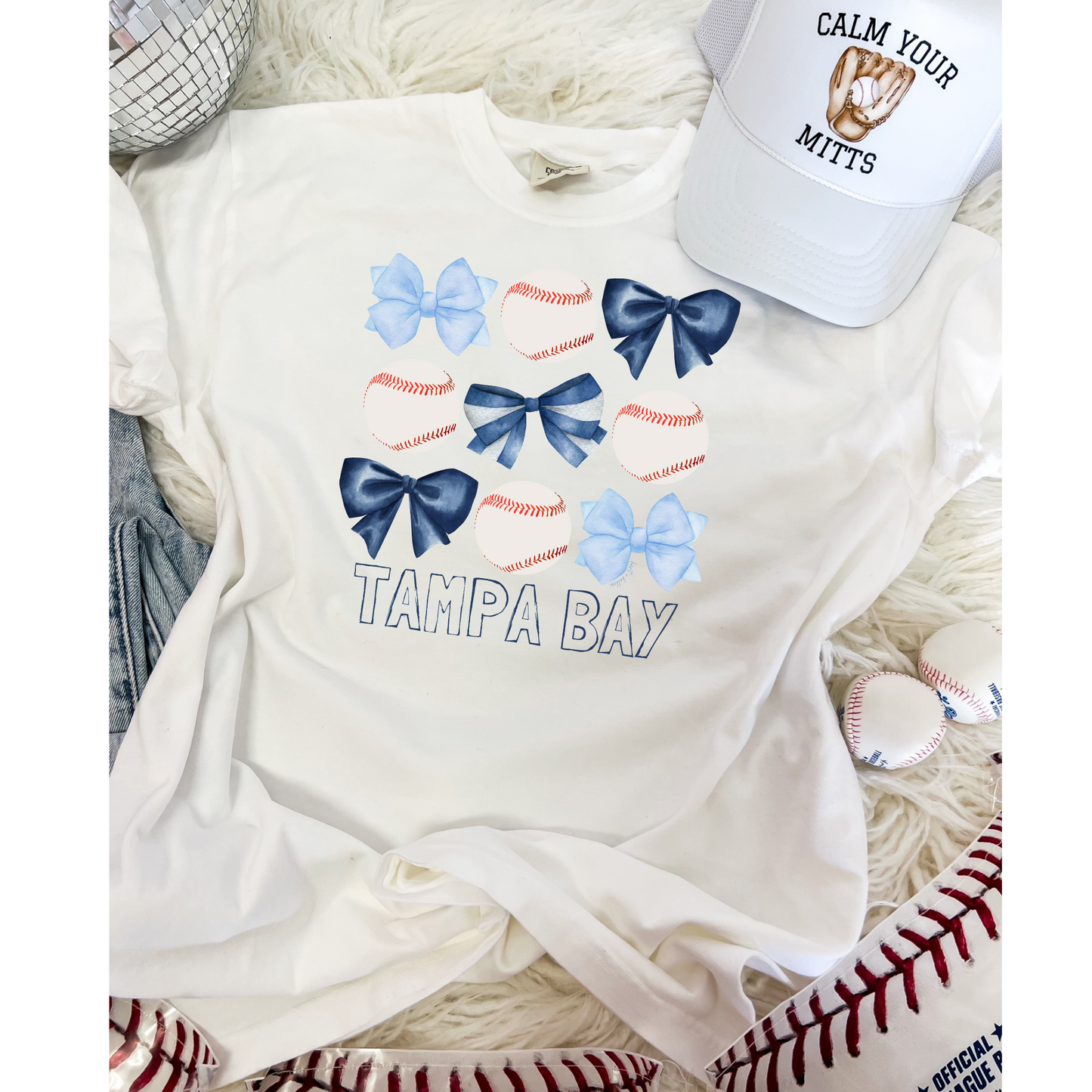 Baseball Bow Tee