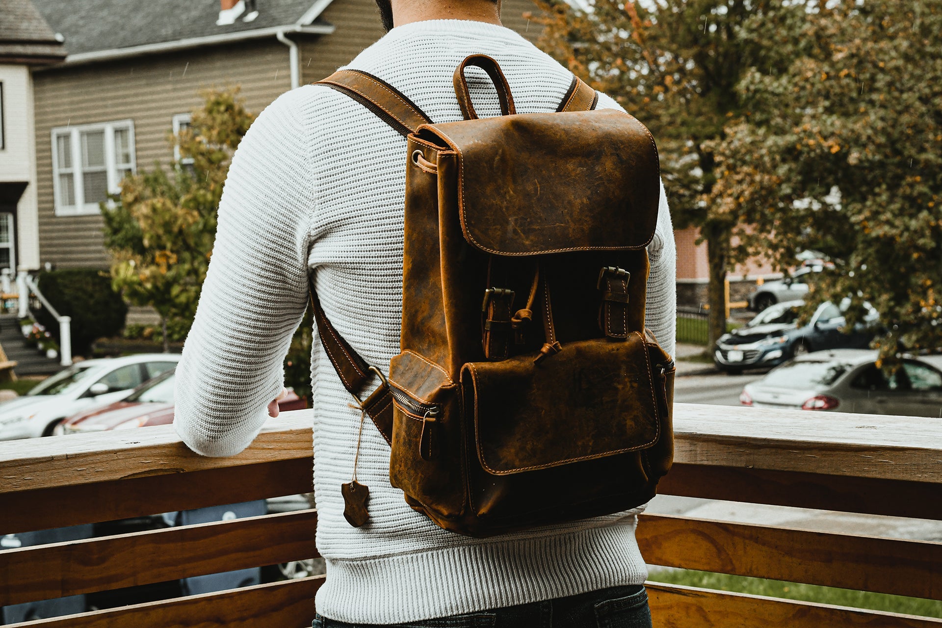 The Hagen Backpack | Vintage Leather Backpack - The Tool Store