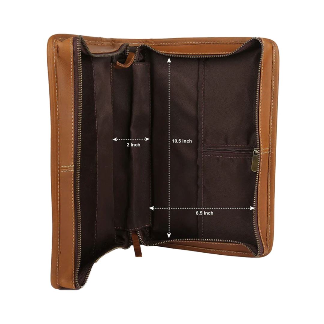 Classic Bible Leather Cover - Tan - The Tool Store