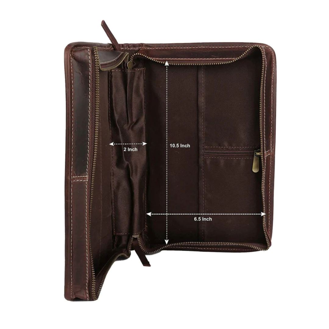 Classic Bible Leather Cover - Choco - The Tool Store