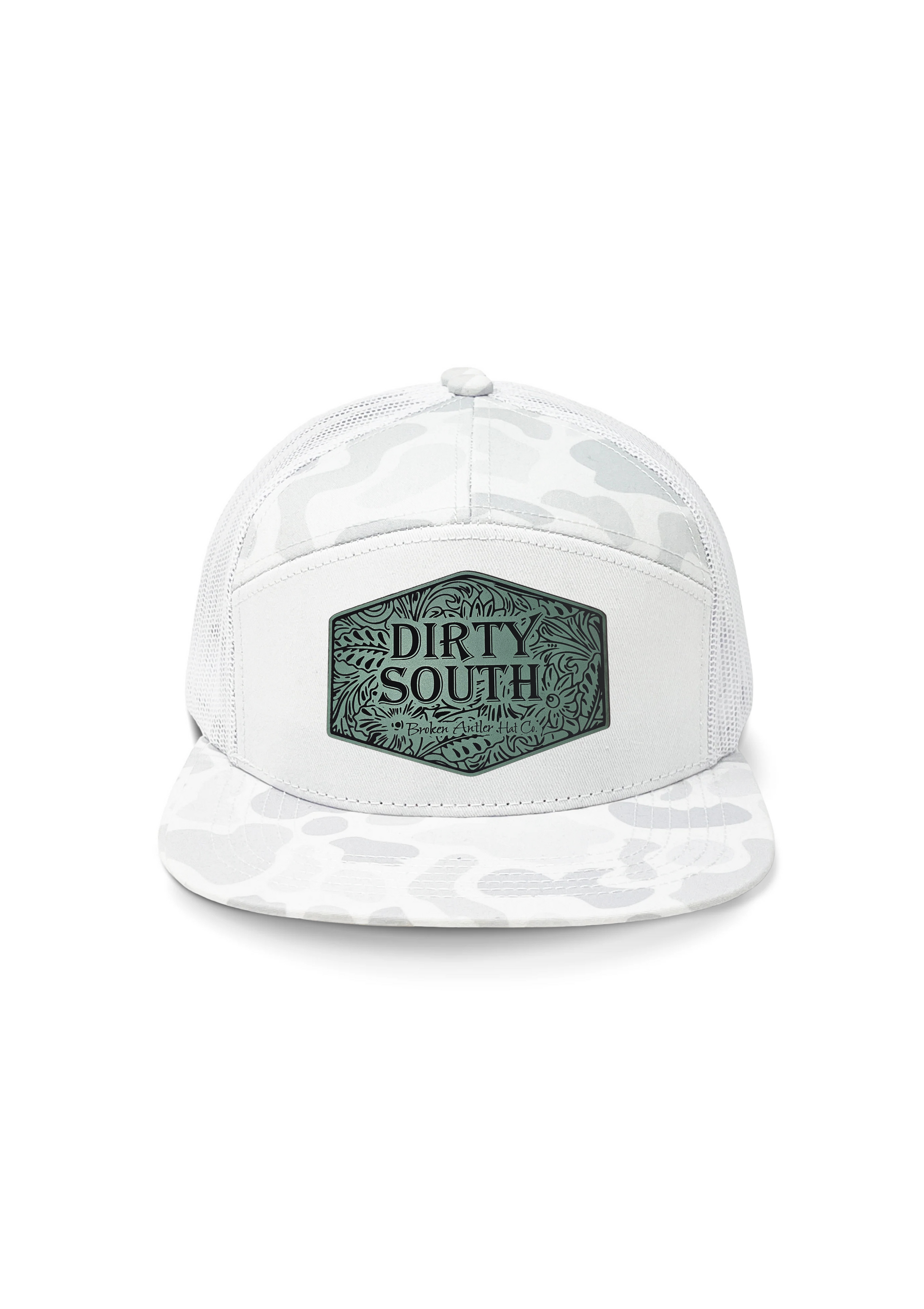 Broken Antler Hat Co- Dirty South Sneaux Como/Teal - The Tool Store