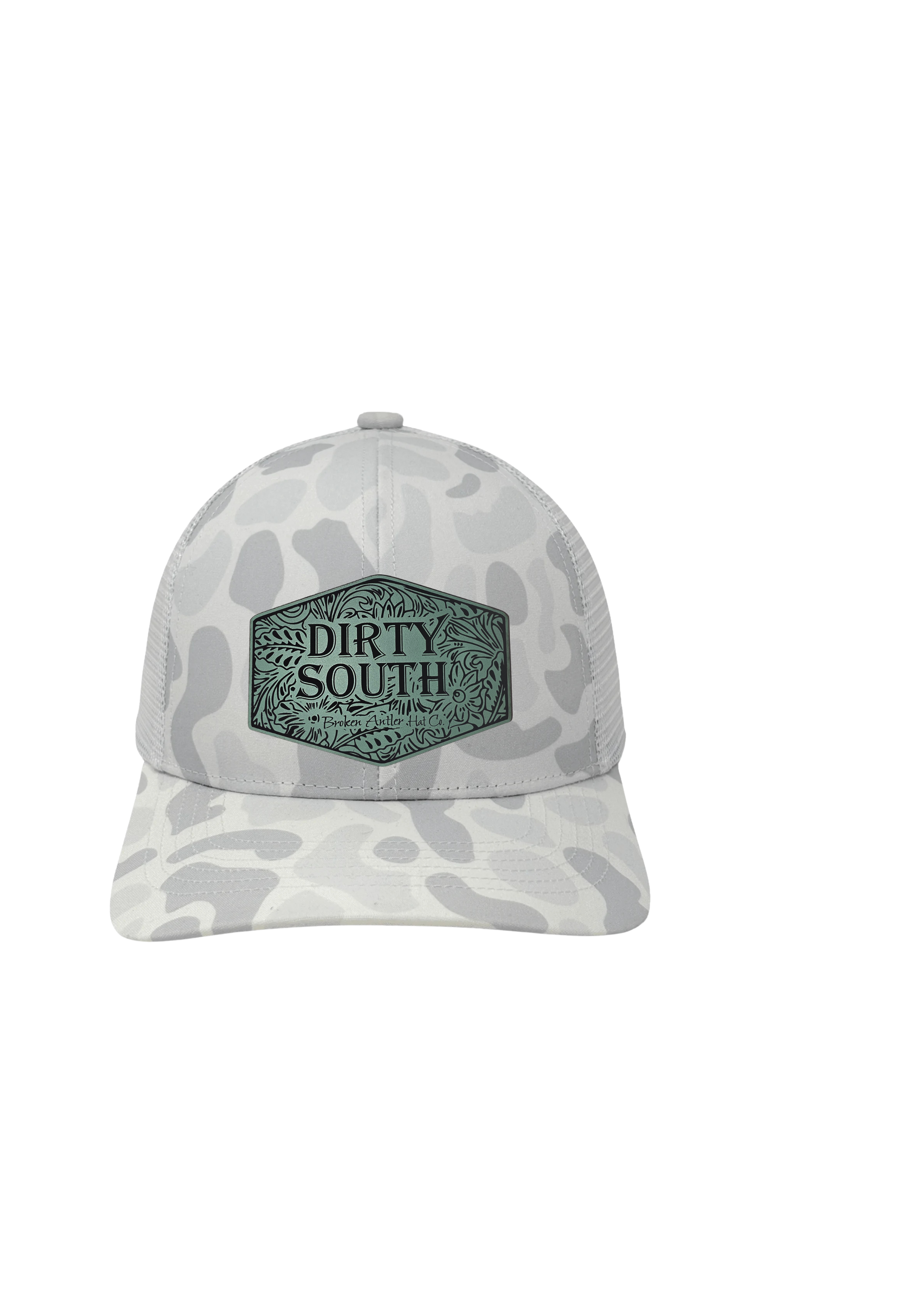 Broken Antler Hat Co- Dirty South Sneaux Como/Teal - The Tool Store