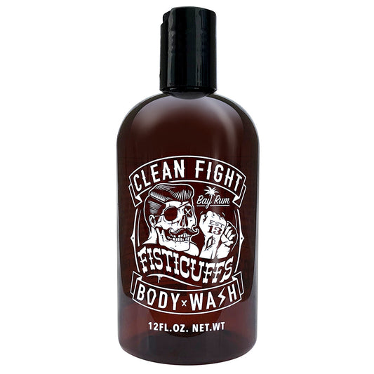 Fisticuffs Bay Rum Body Wash 12 oz. Bottle - The Tool Store