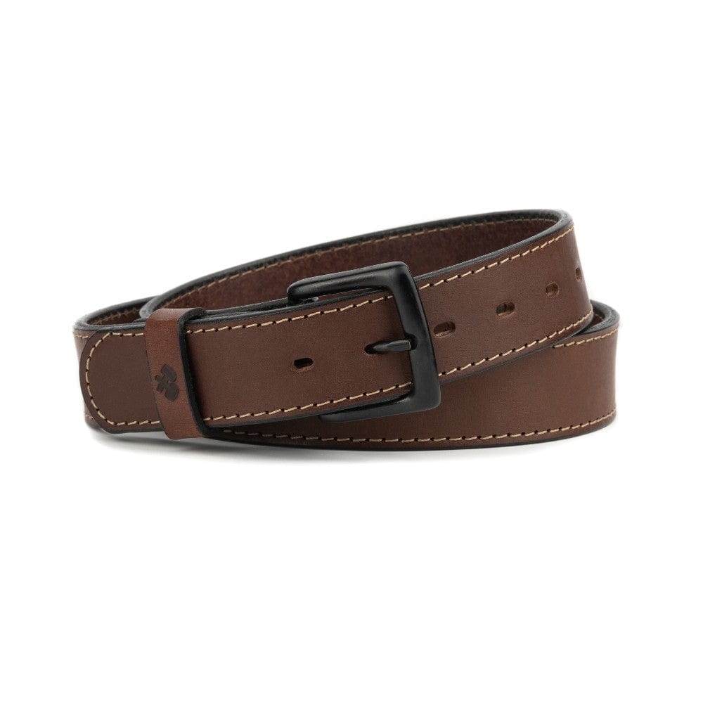 The All American Stitched Leather Belt - The Tool Store