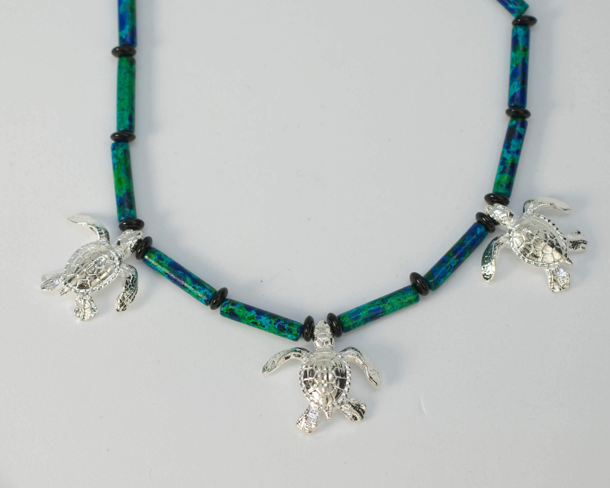 Ocean Theme Baby Sea Turtles Sea Life Charm Necklace - The Tool Store