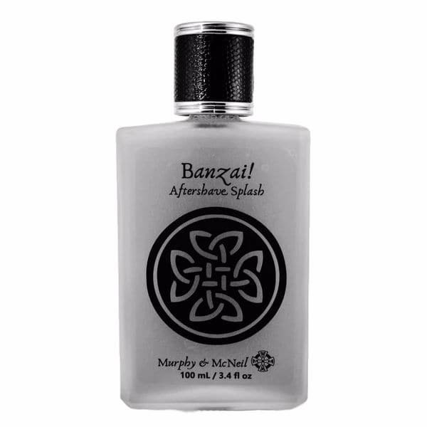 Banzai! Aftershave  Splash - by Murphy and McNeil - The Tool Store