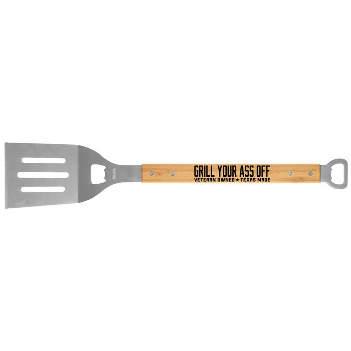 Barbecue Spatula with Bottle Opener - The Tool Store