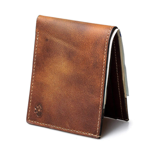 Bifold Leather Wallet For Men - The Tool Store