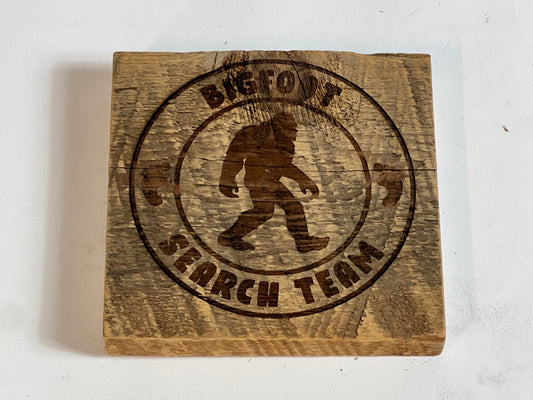 Sign, Bigfoot Search Team, - The Tool Store