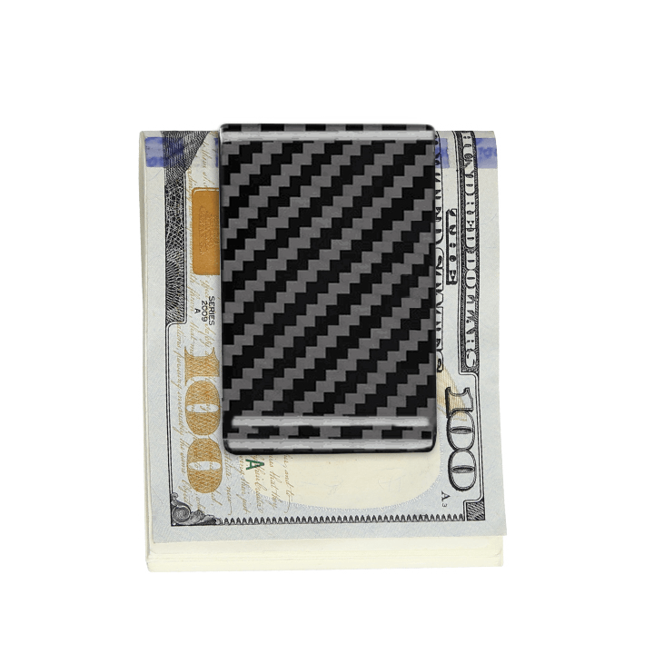 Black Carbon Fiber Money Clip - The Tool Store