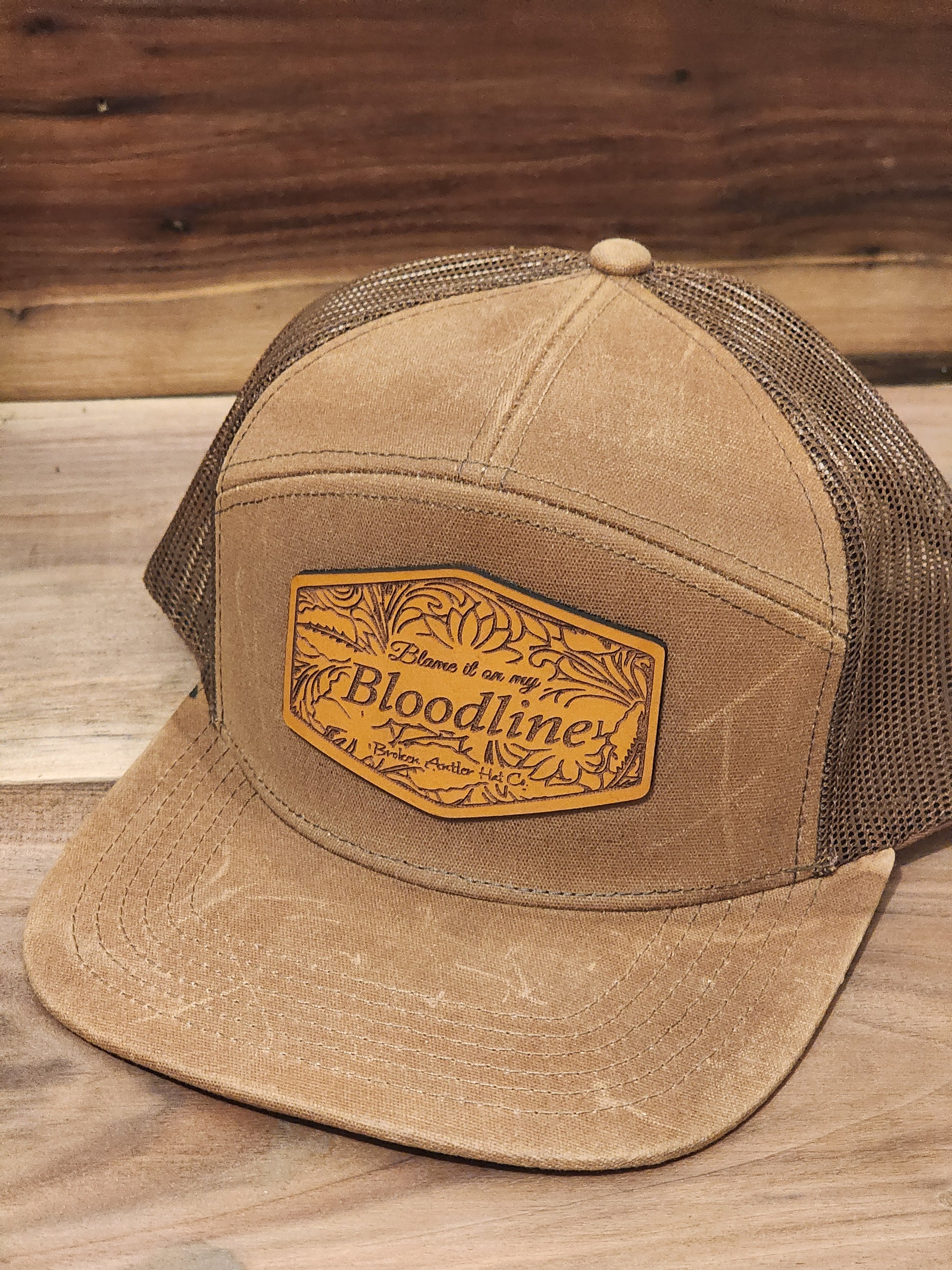 Broken Antler Hat Co- Blame It On My Bloodline Leather Edition - The Tool Store