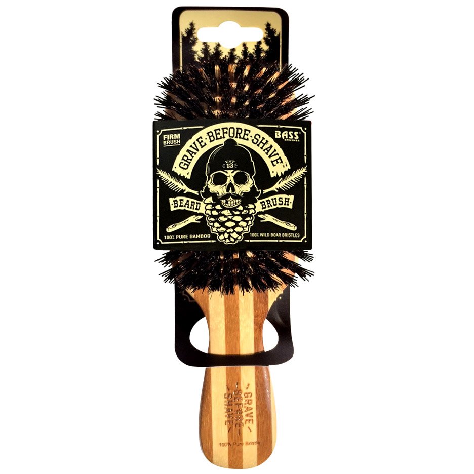 Official GRAVE BEFORE SHAVE™  Beard Brush - The Tool Store