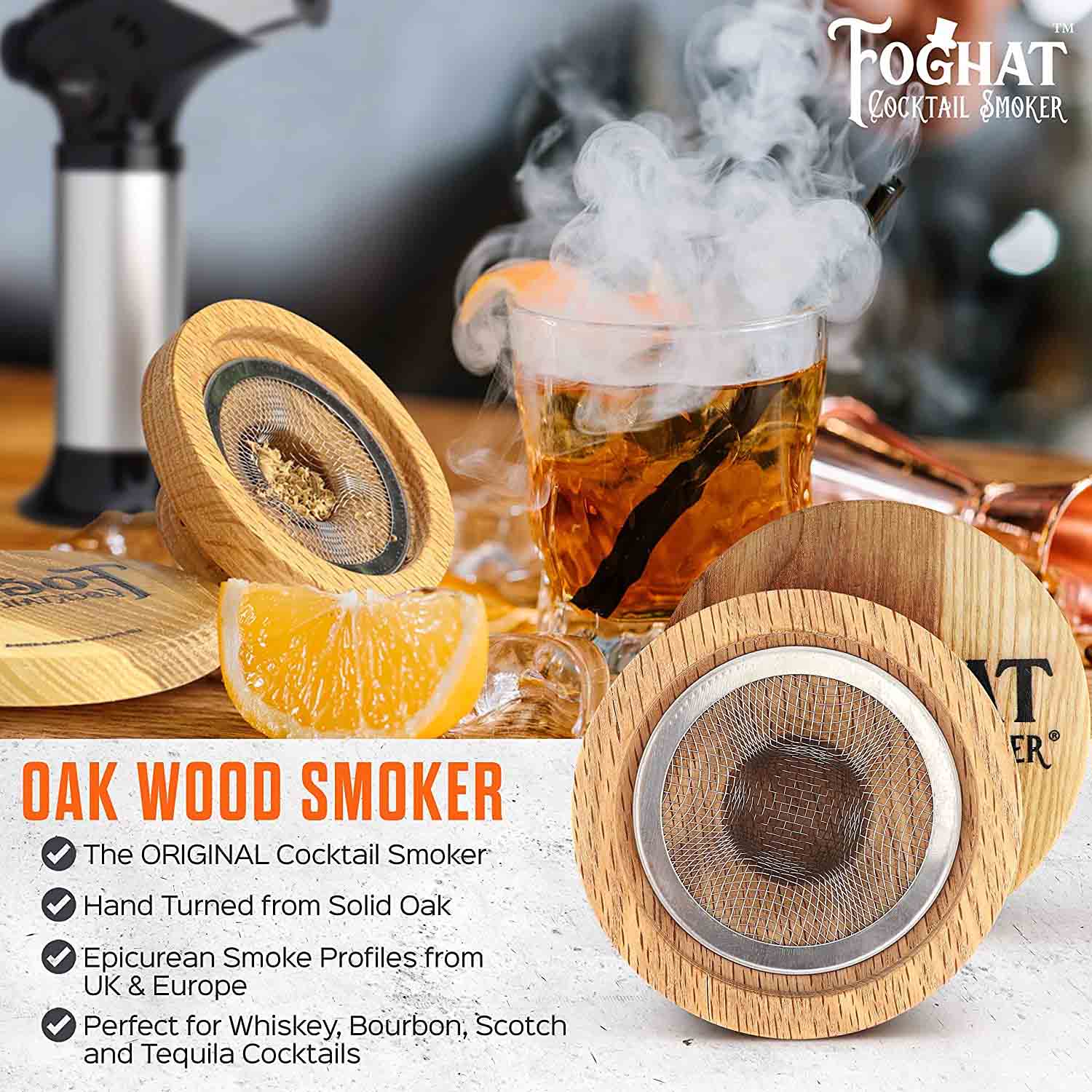 Foghat™ Cocktail Smoking Kit - The Tool Store