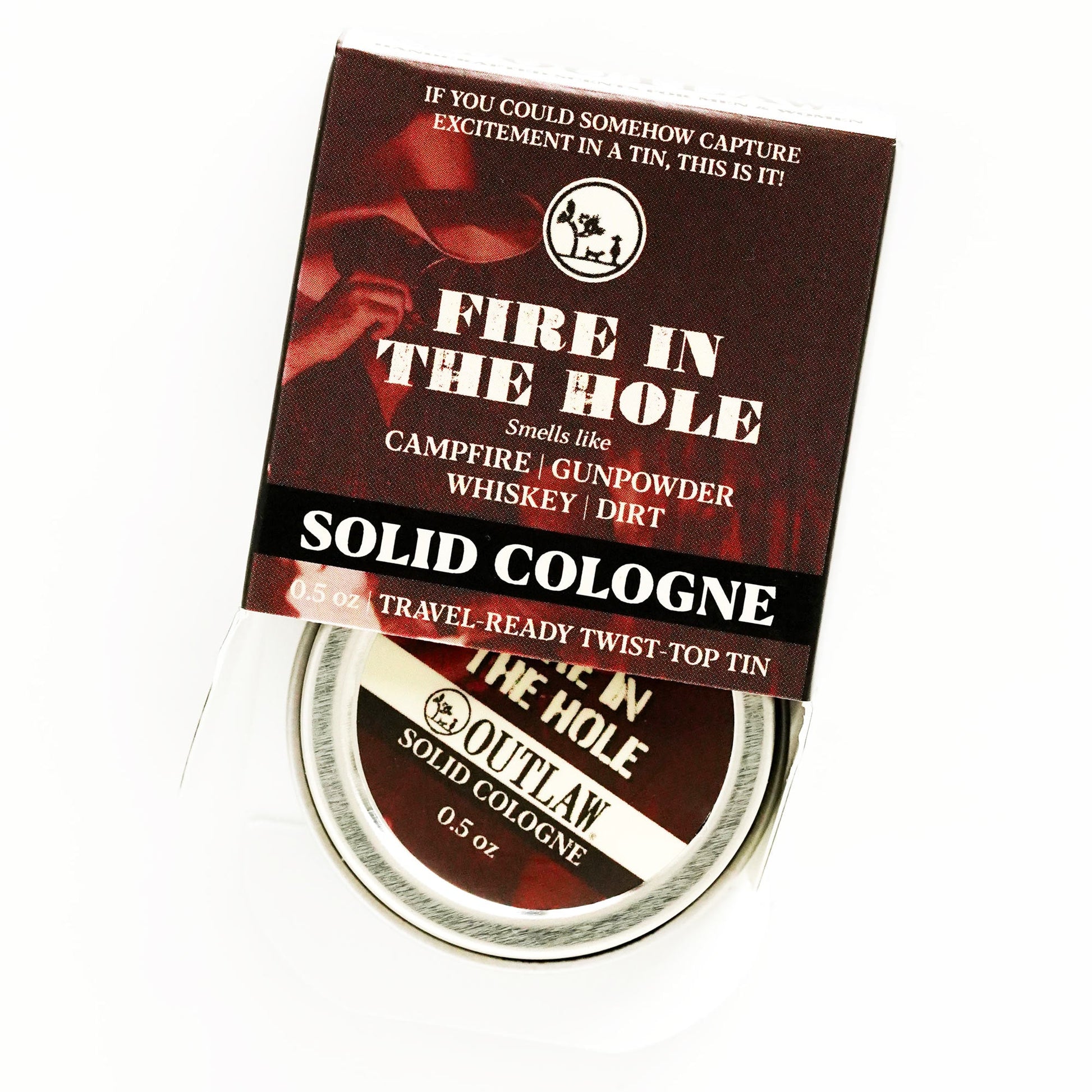 Fire in the Hole Campfire Solid Cologne - The Tool Store