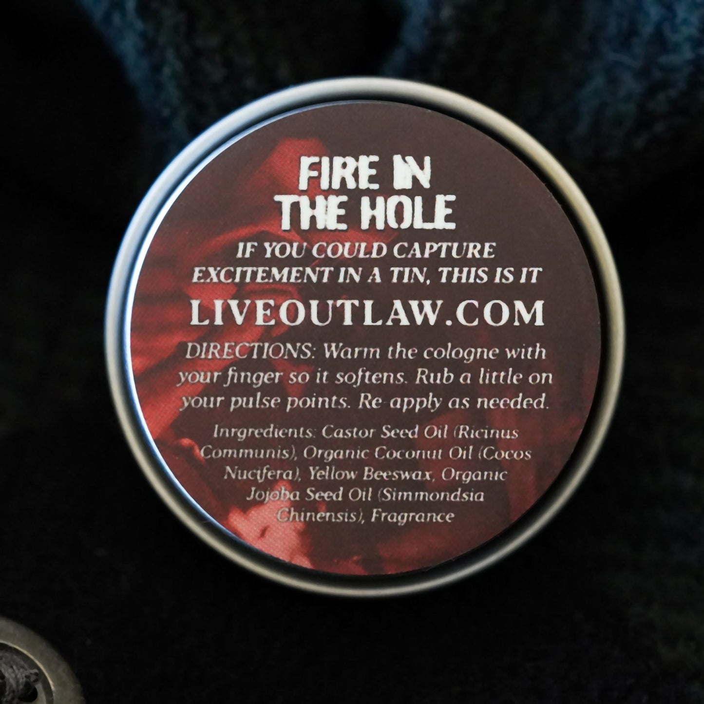 Fire in the Hole Campfire Solid Cologne - The Tool Store