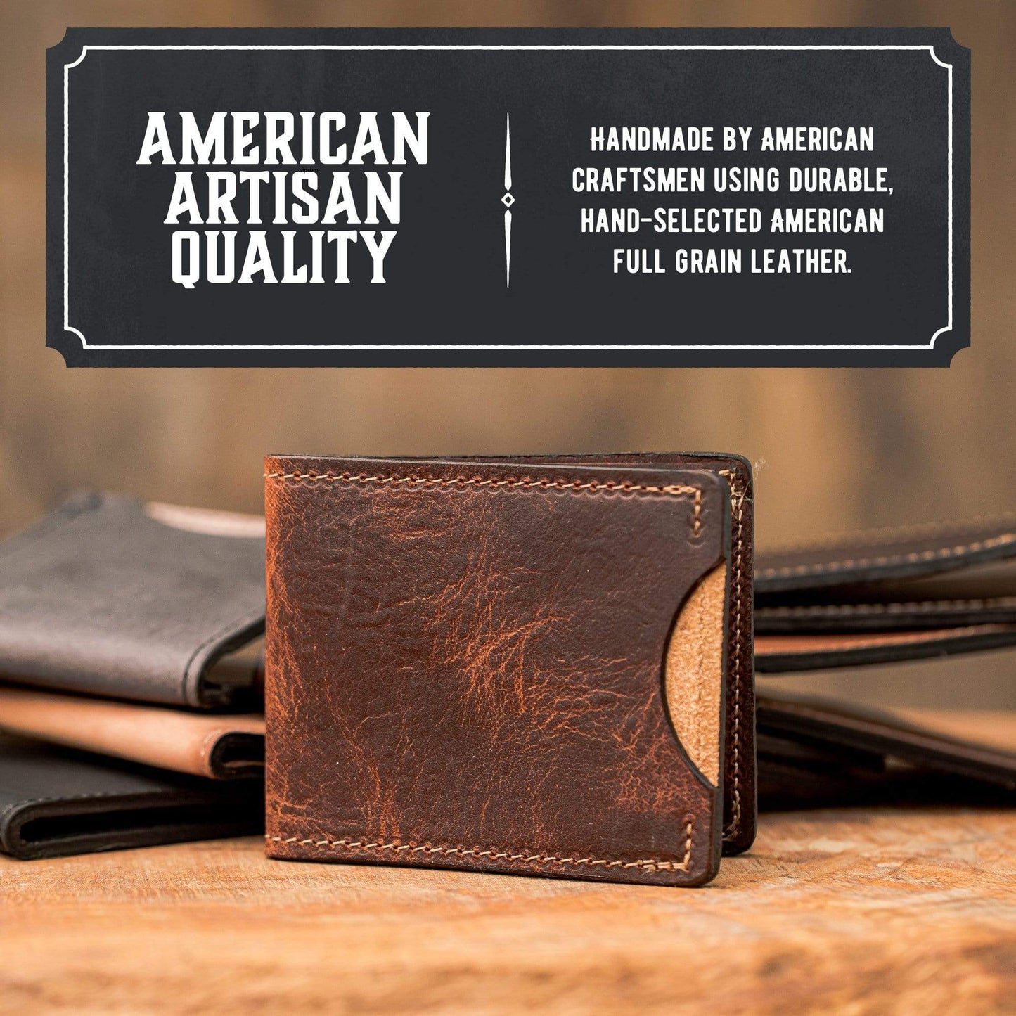 Front Pocket Slim Bifold Wallet for Men - The Tool Store