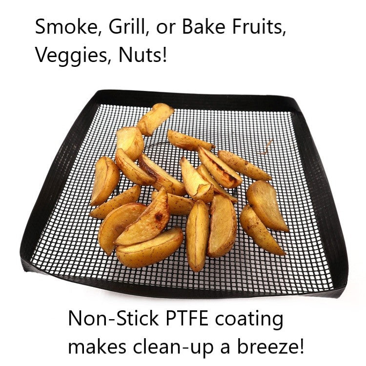 Kona Nonstick Mesh Basket- Grill, Smoke, or Bake Fruit, Veggies, Nuts - The Tool Store