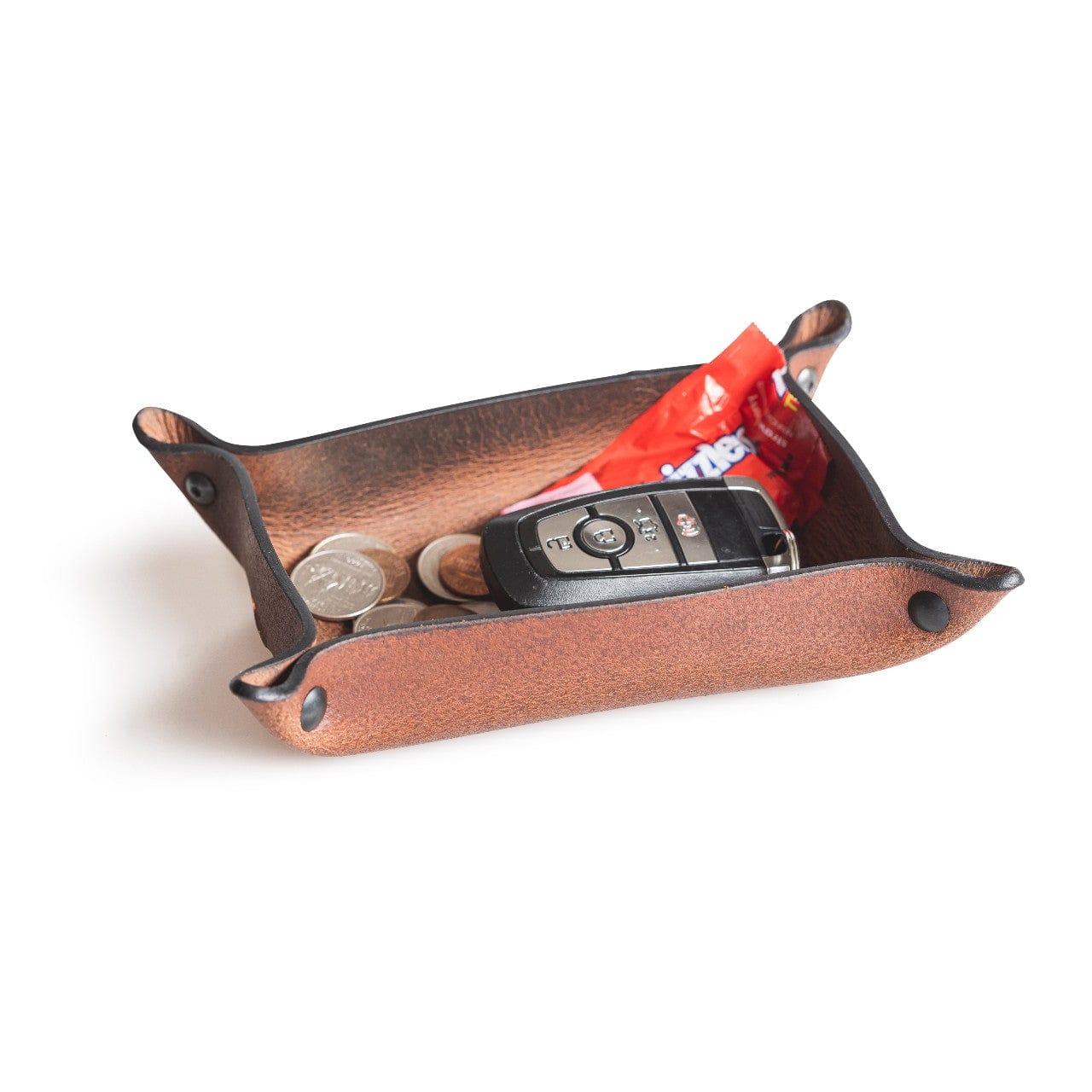 Full Grain Leather Valet Tray / Charging Station - The Tool Store