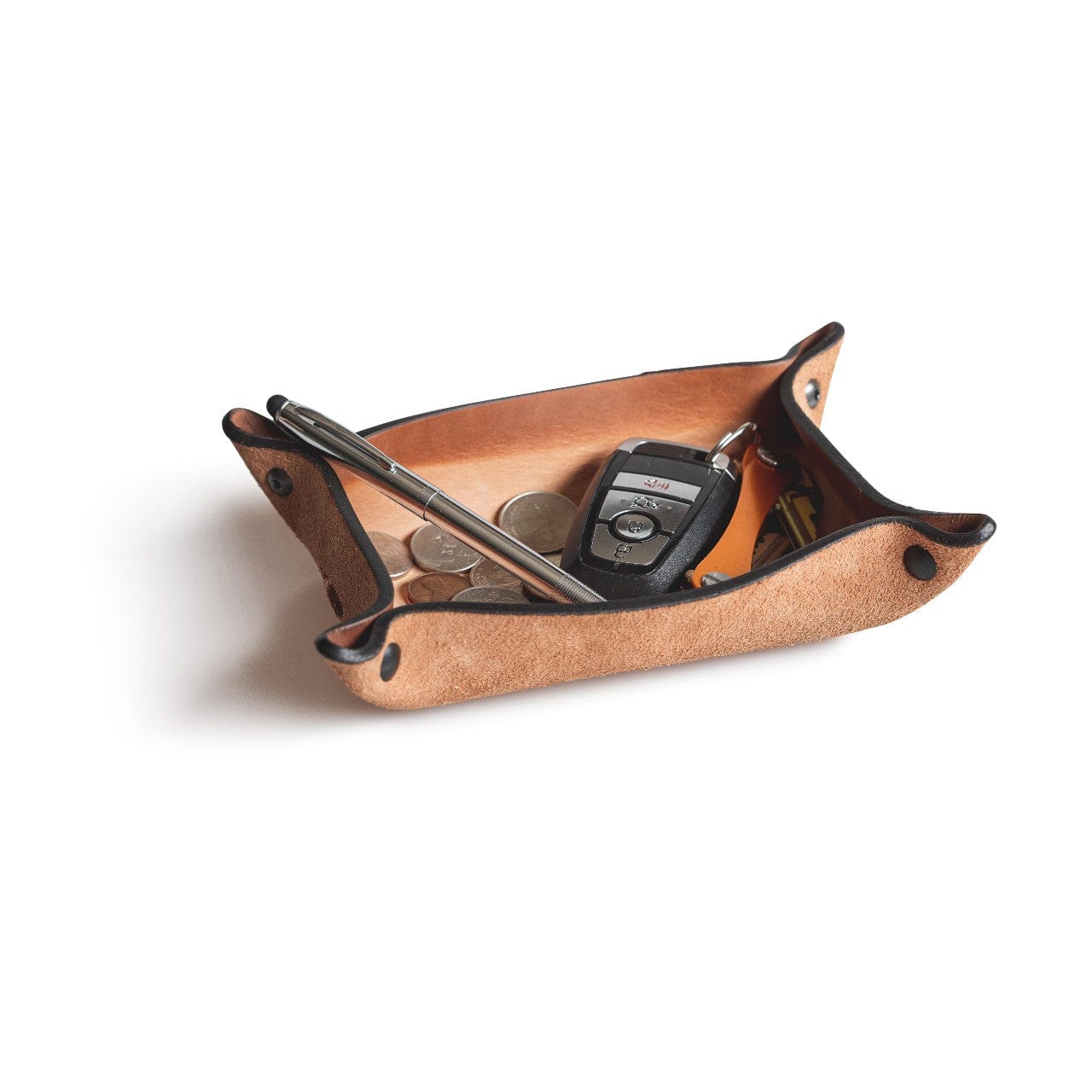 Full Grain Leather Valet Tray / Charging Station - The Tool Store