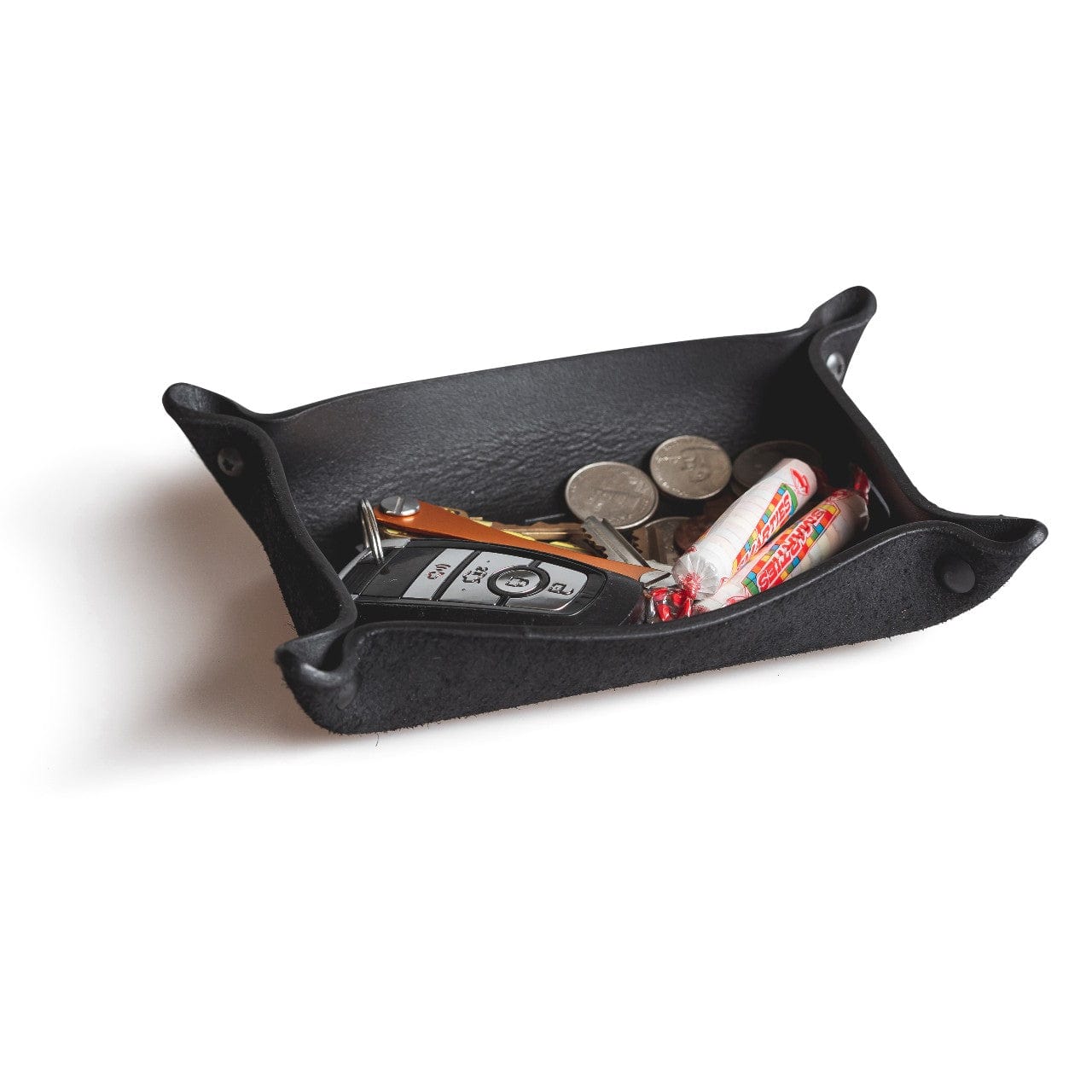 Full Grain Leather Valet Tray / Charging Station - The Tool Store