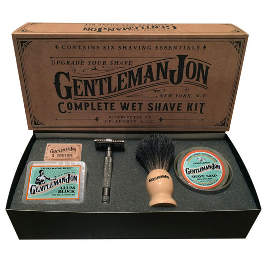 Gentleman Jon Complete Wet Shave Kit - The Tool Store