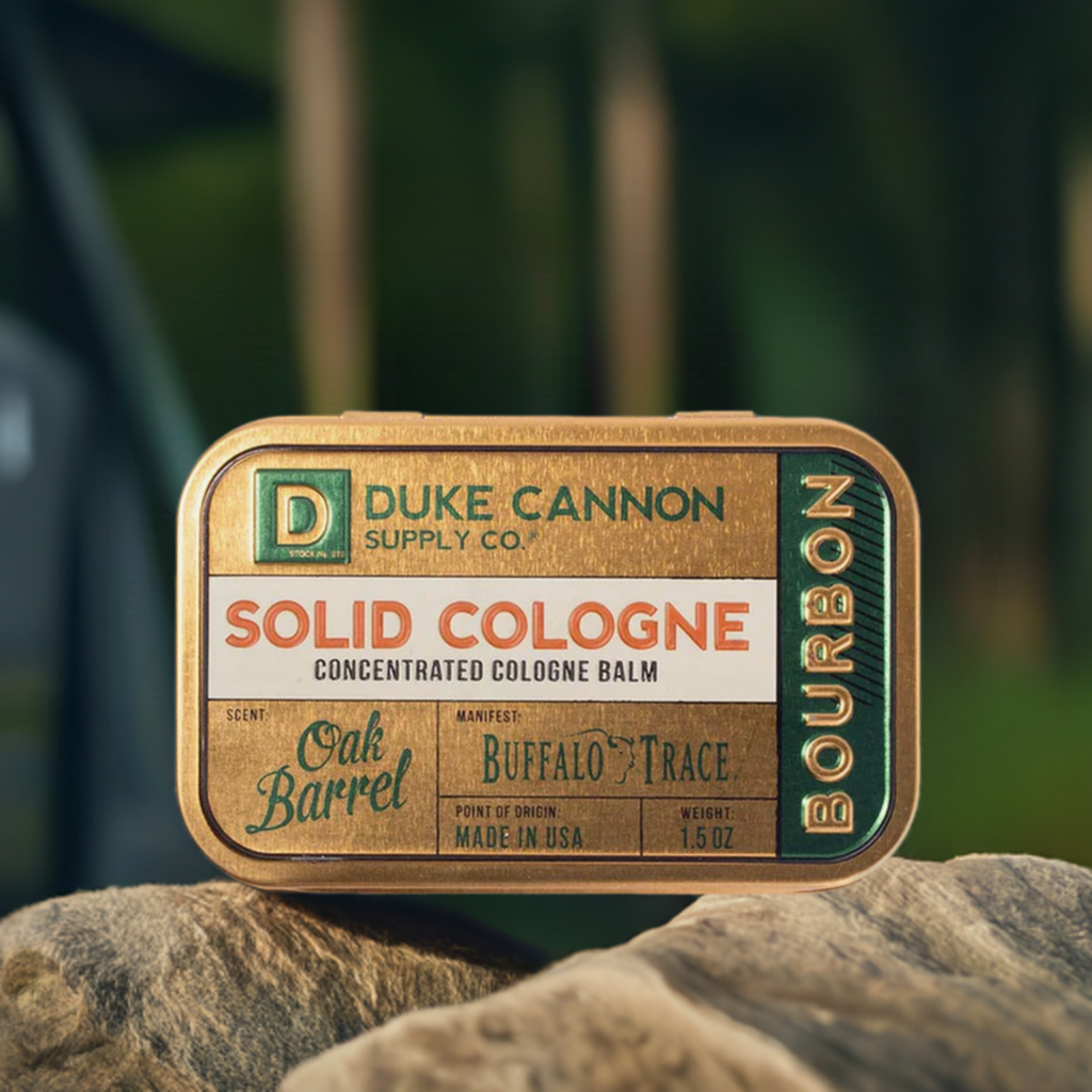 Duke Cannon Solid Cologne - Bourbon - The Tool Store