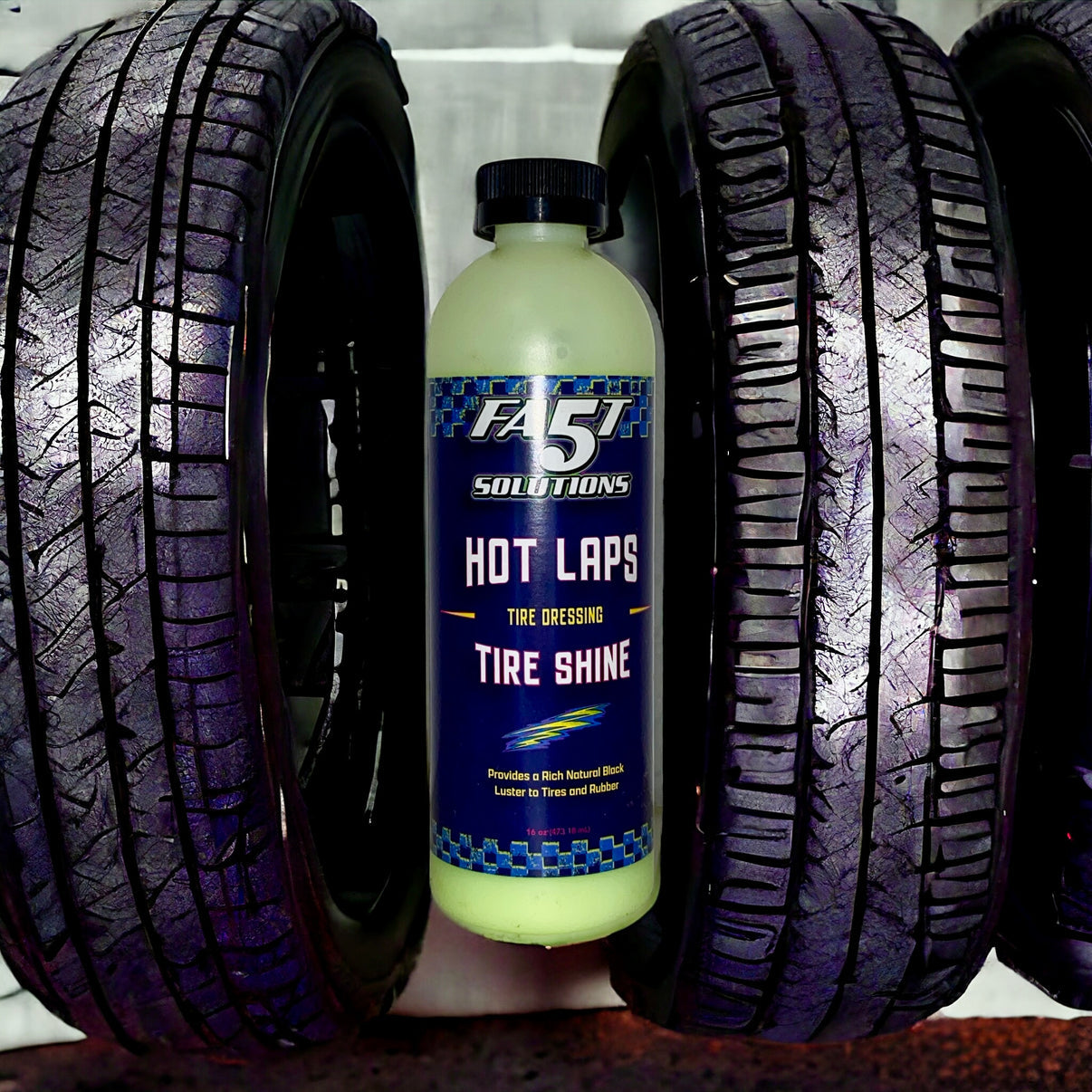 Fast 5 Solutions Hot Laps Tire Shine 16oz - The Tool Store