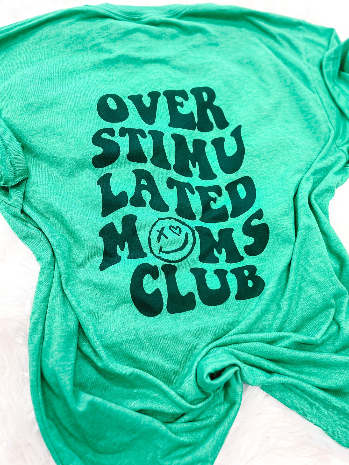 Overstimulated Moms Club Tee