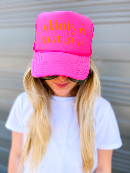 Bikini's & Martini's Trucker Hat