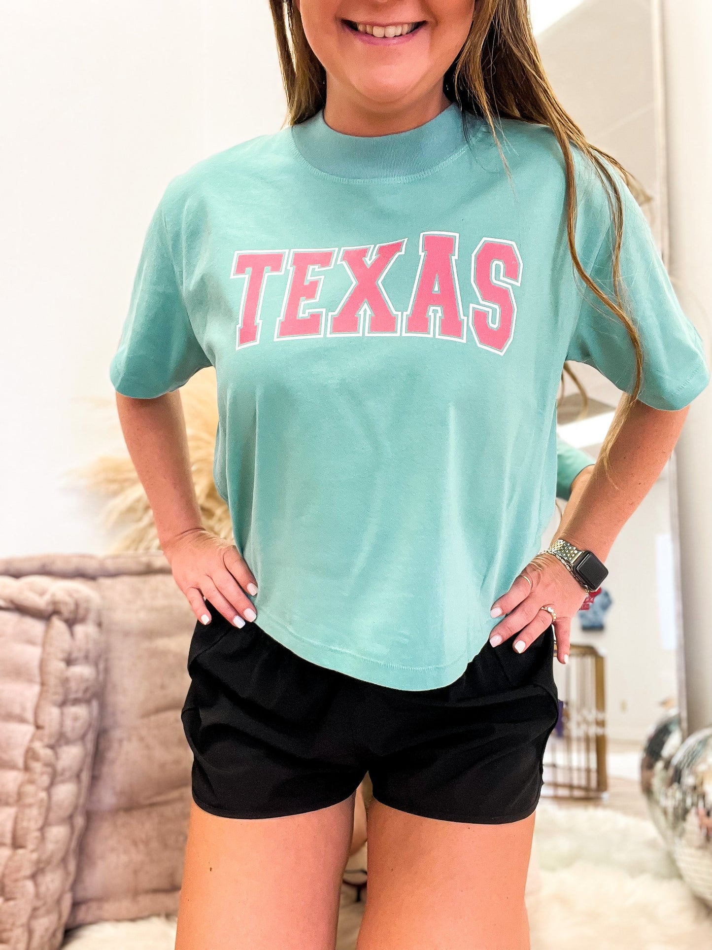 Texas Cropped Tee