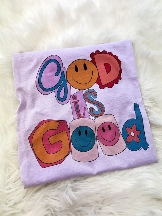 God Is Good - Retro Tee