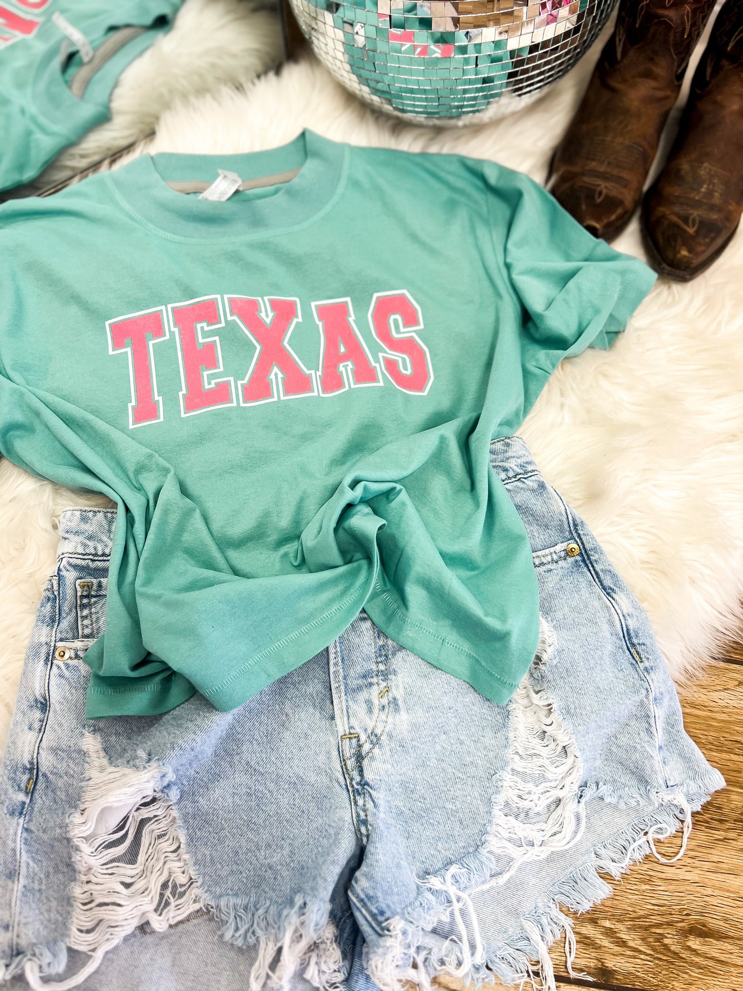 Texas Cropped Tee