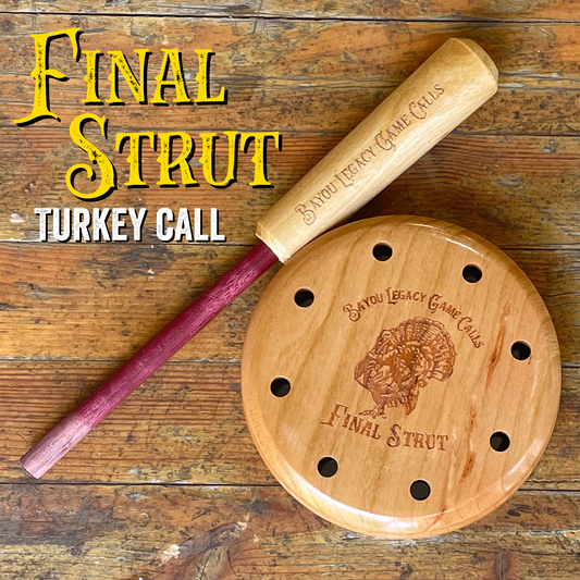 Final Strut Turkey Pot Call - The Tool Store