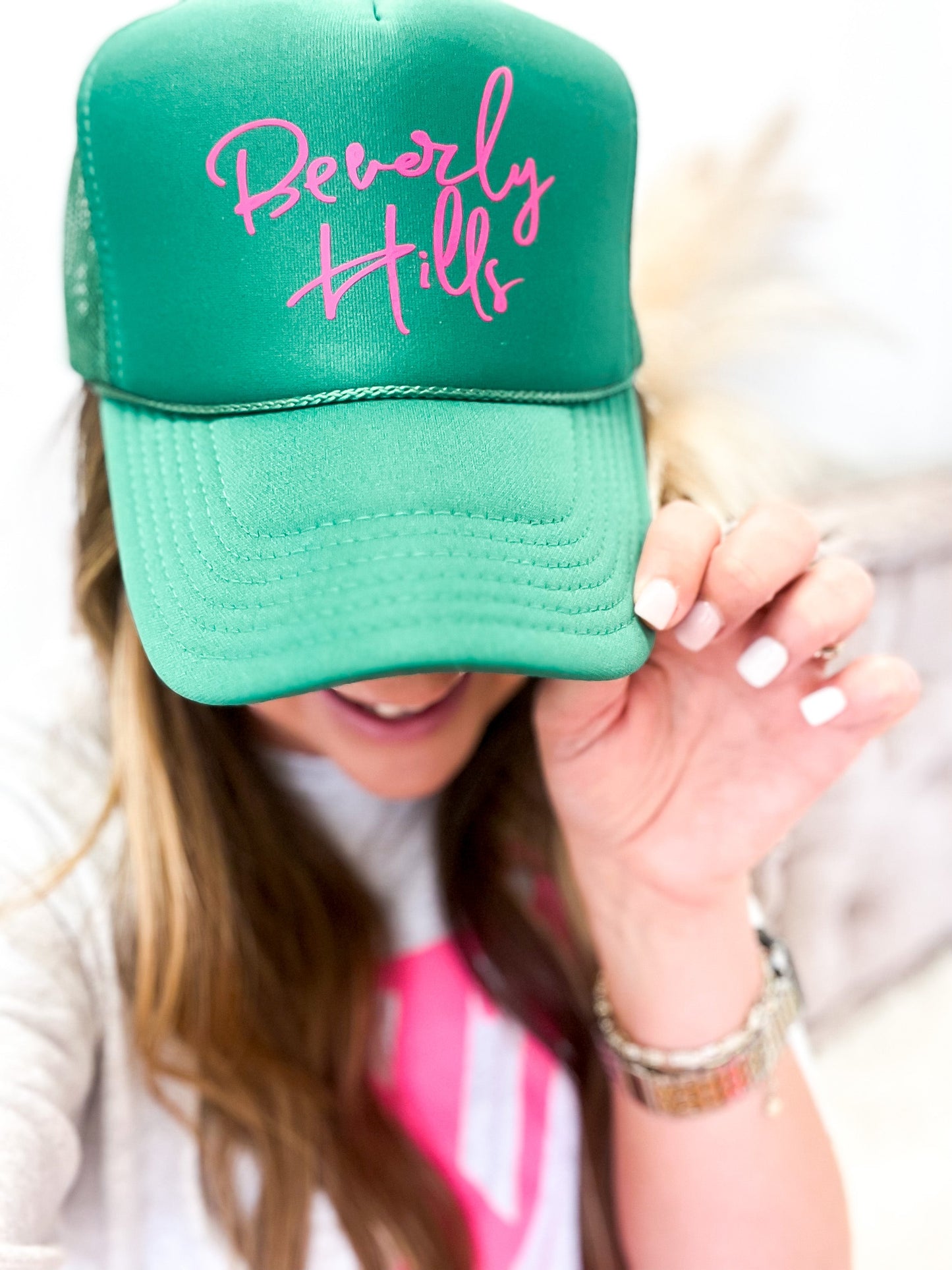 Beverly Hills Trucker Hat