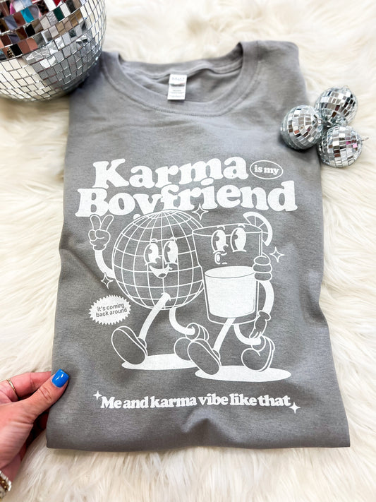 Karma Is My Boyfriend Tee - The Tool Store