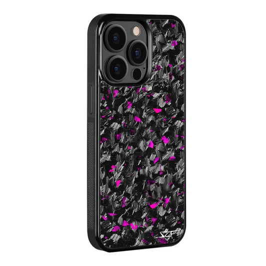 iPhone 13 Pro Real Purple Flake Forged Carbon Fiber Phone Case | CLASSIC Series - The Tool Store