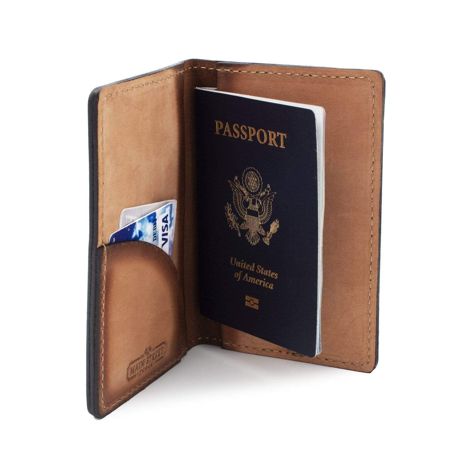 Leather Passport Holder / Field Notes Cover - The Tool Store