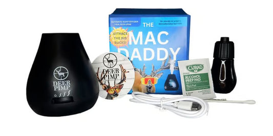 DEER PIMP Mac Daddy Automatic Scent Diffuser | Includes Estrus Cartridge - The Tool Store