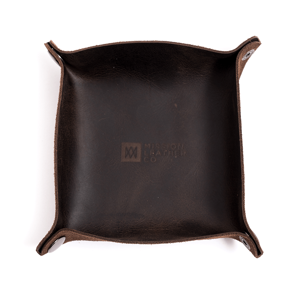 Leather Valet Tray - The Tool Store