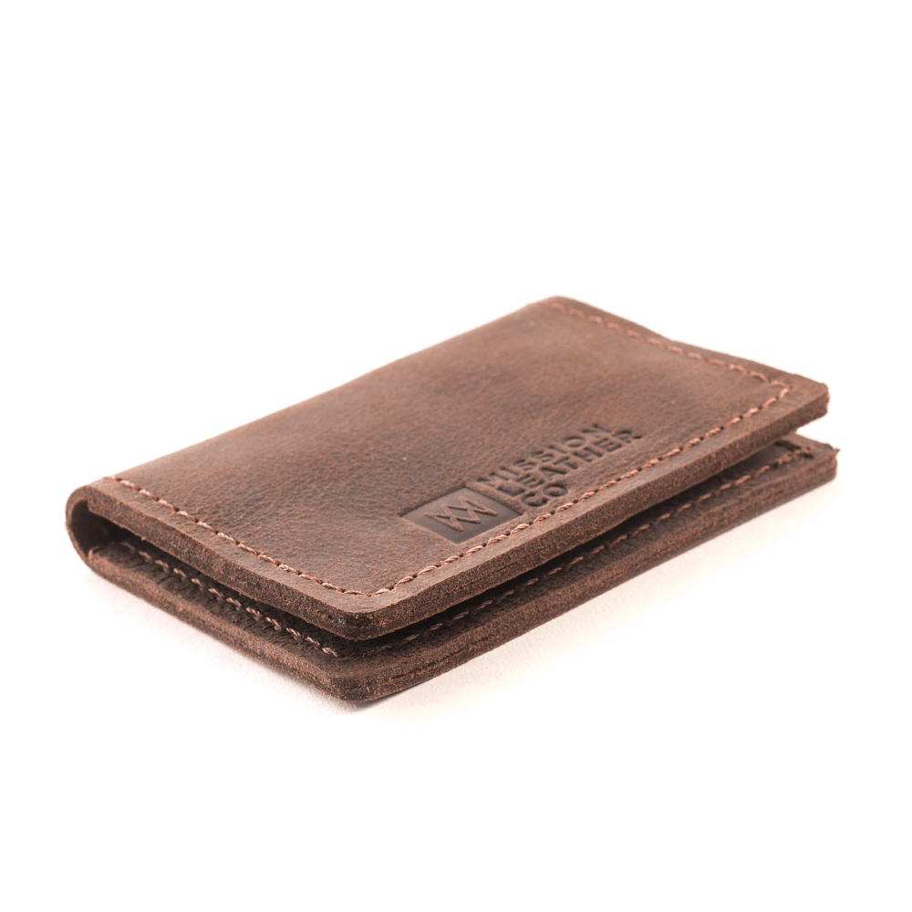 Leather Bifold Card Holder - The Tool Store