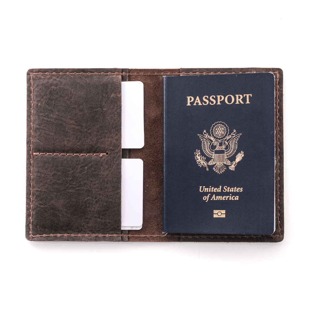 Leather Passport Wallet - The Tool Store